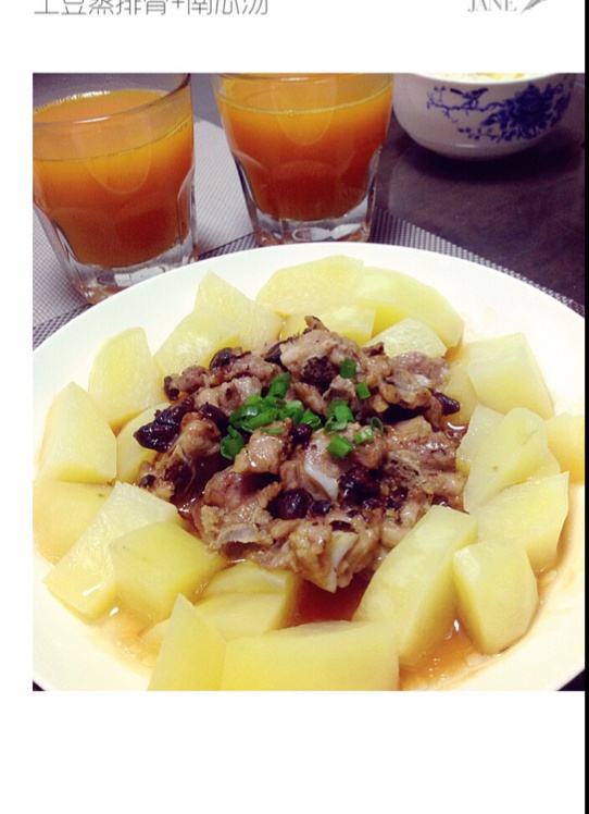 豉椒蒸土豆排骨