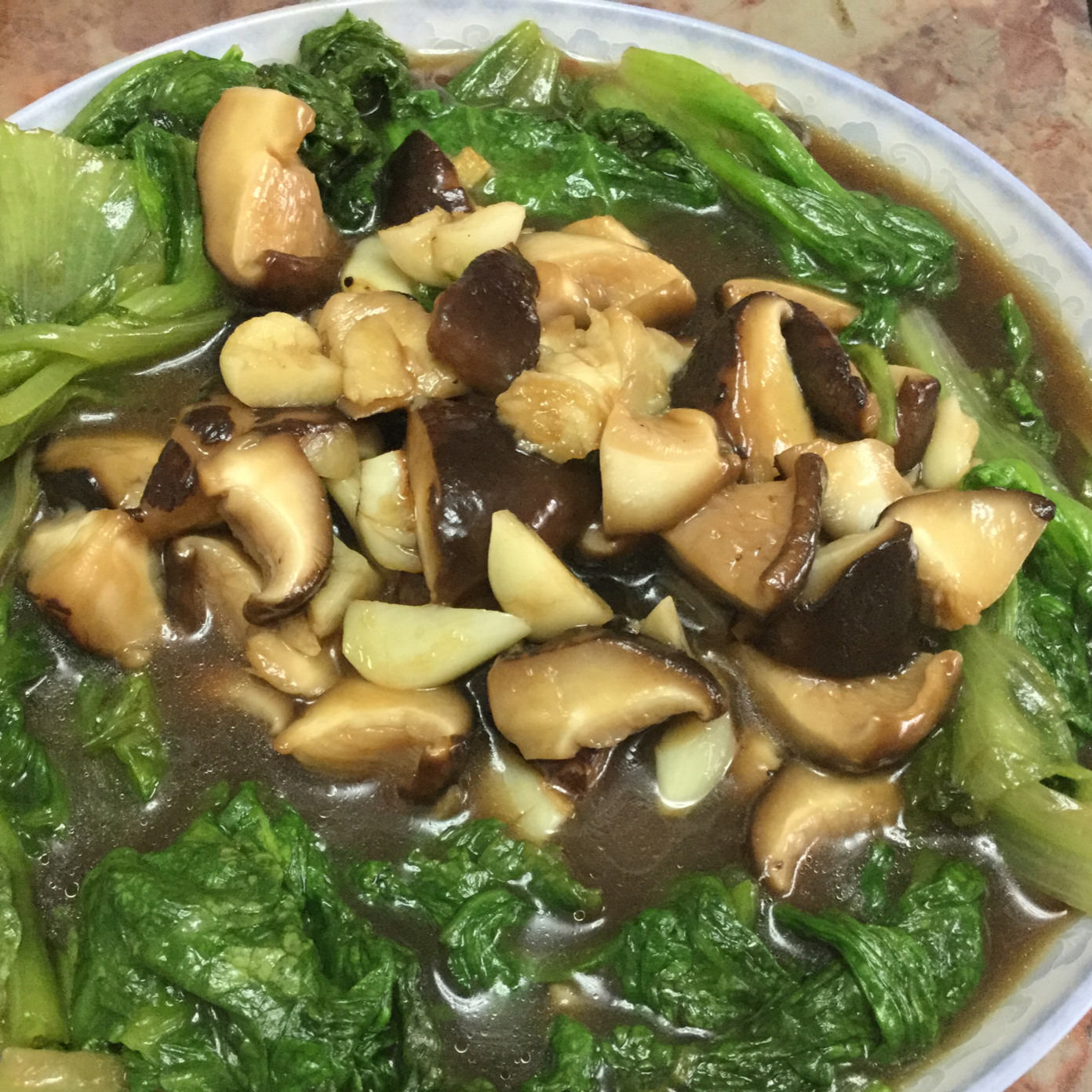 蚝油生菜