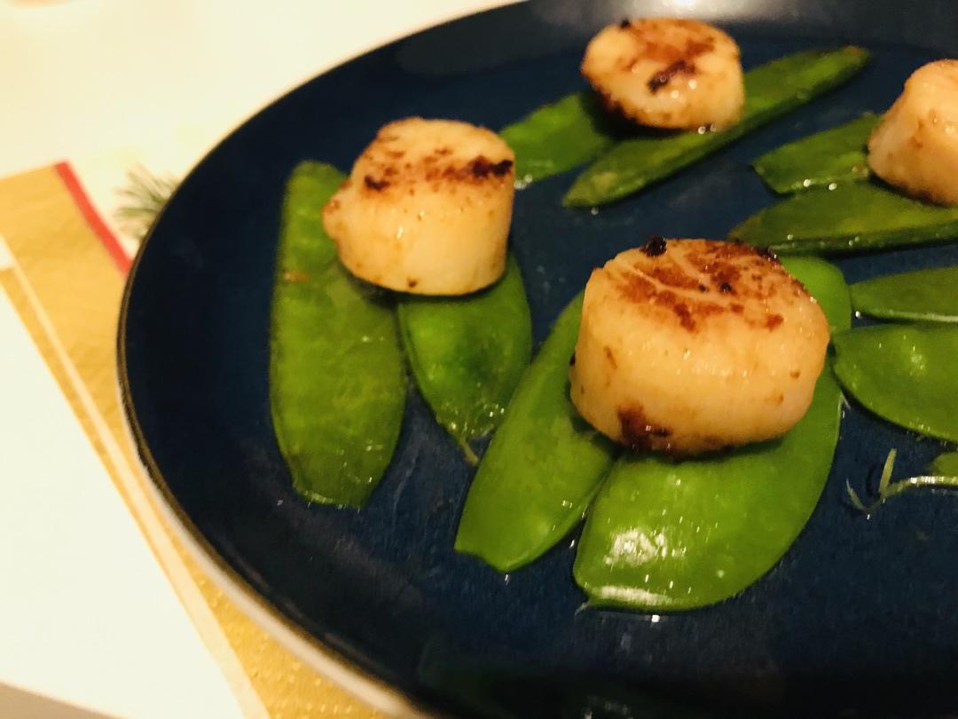 香煎扇贝（带子）五分钟搞定餐厅高级料理 不用调味料❗️