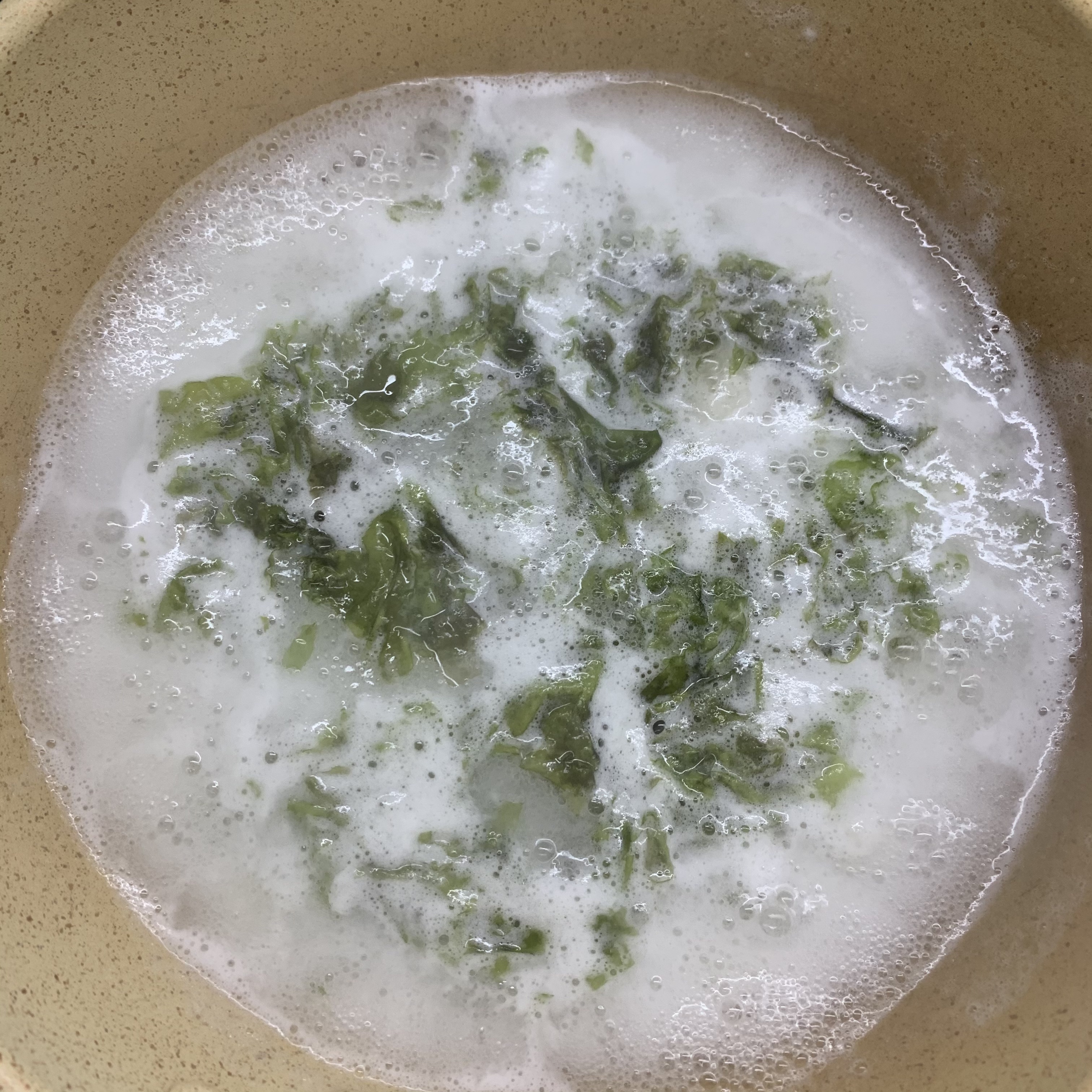 🔥春日进补补铁补钙‼️菠菜虾滑紫菜汤的做法 步骤7