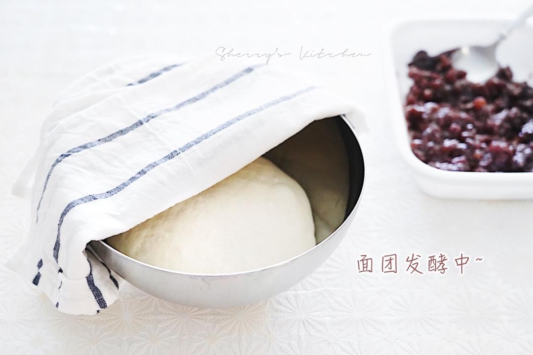 红豆卷馒头