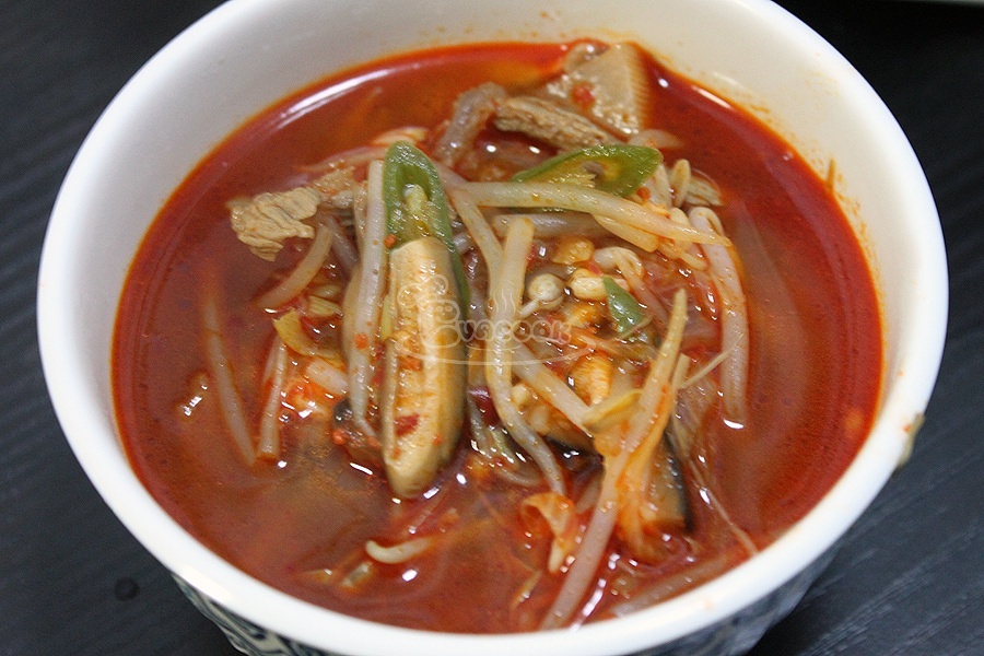 韩式辣牛肉汤的做法 步骤9