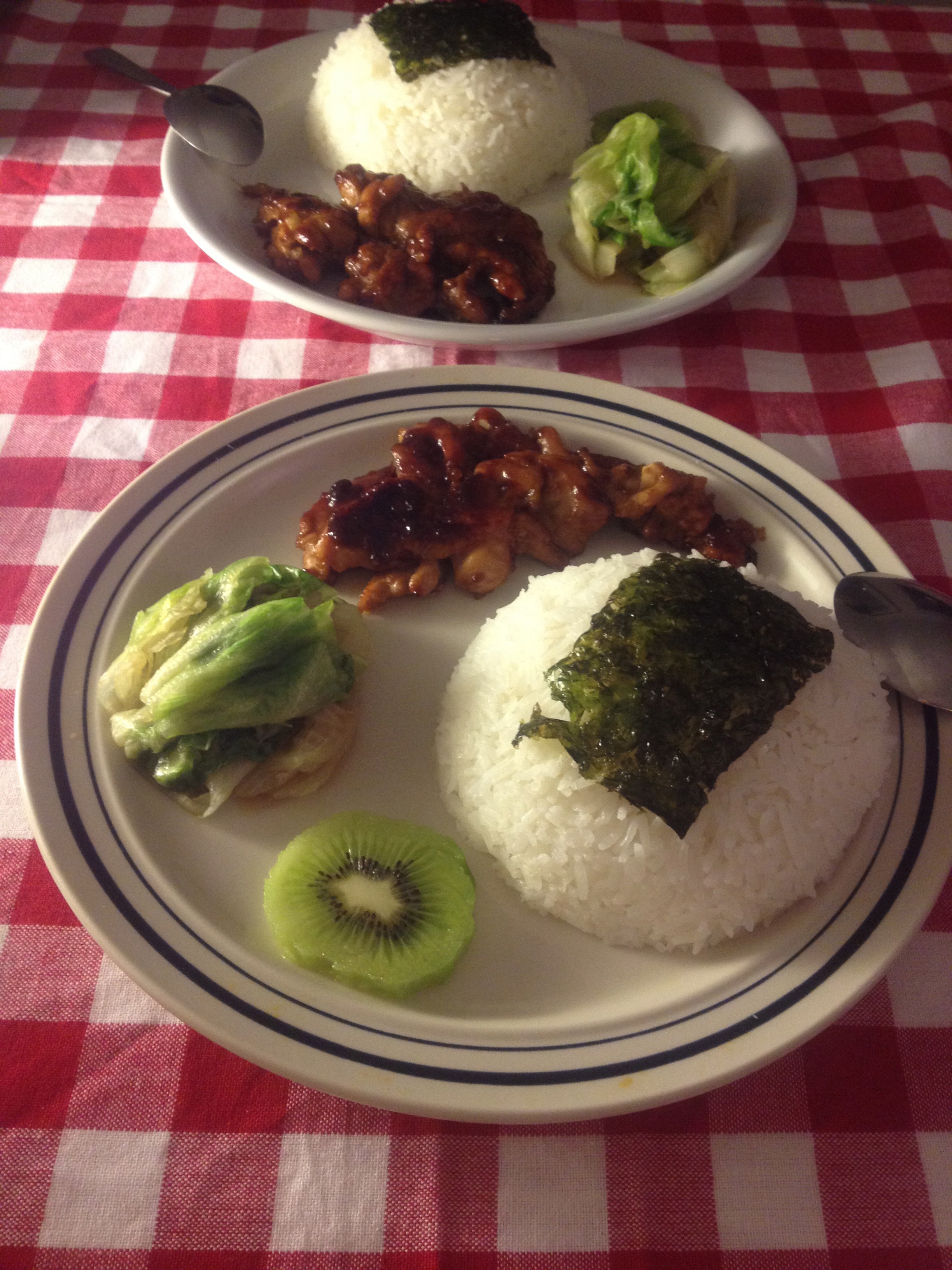 日式照烧鸡腿饭