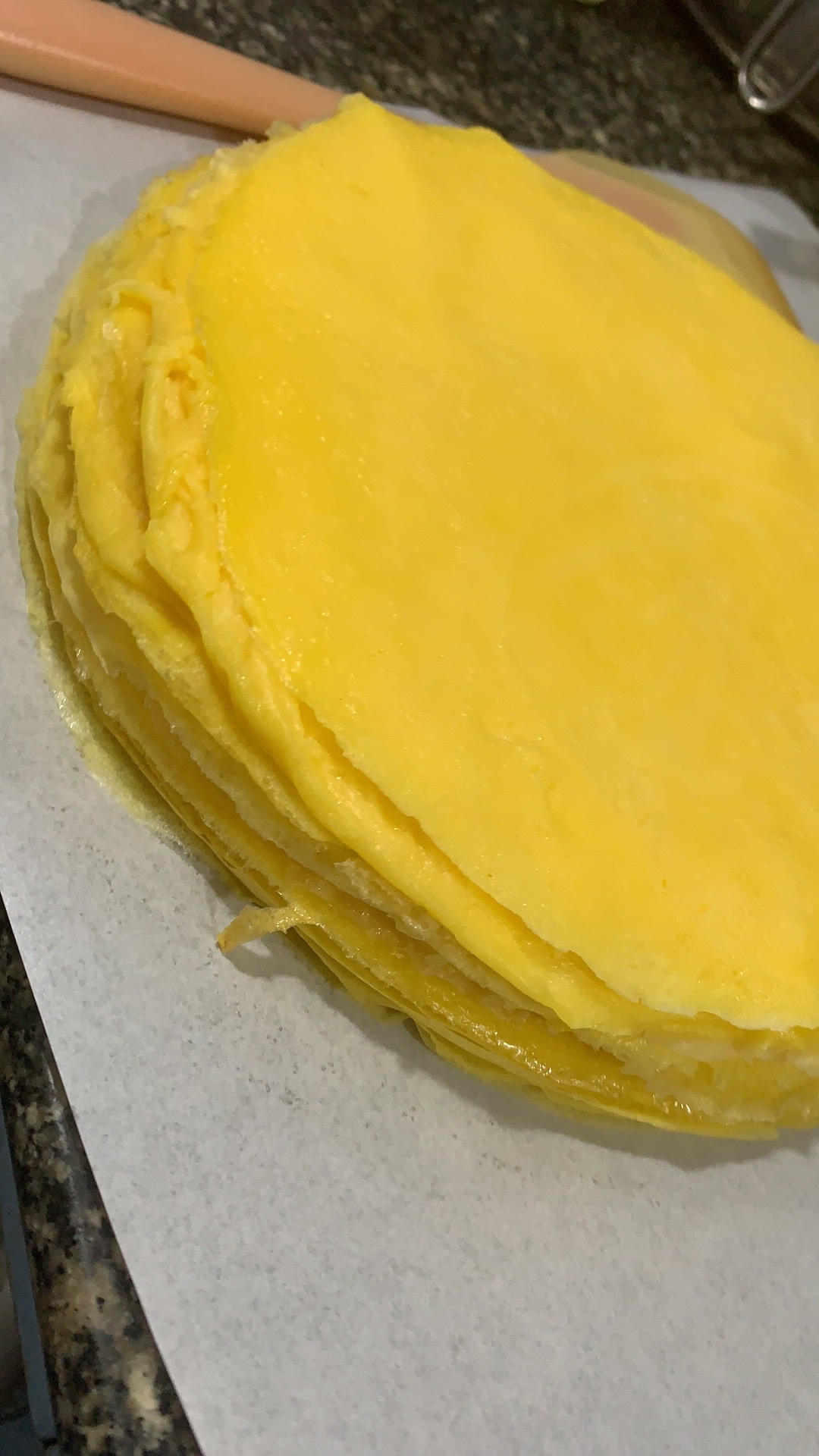 榴莲千层（超软糯蛋皮配方٩( ᐛ )و