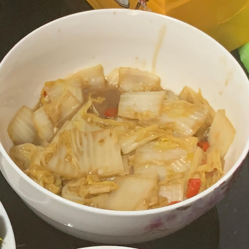 酸爽开胃的酸辣娃娃菜（白菜）