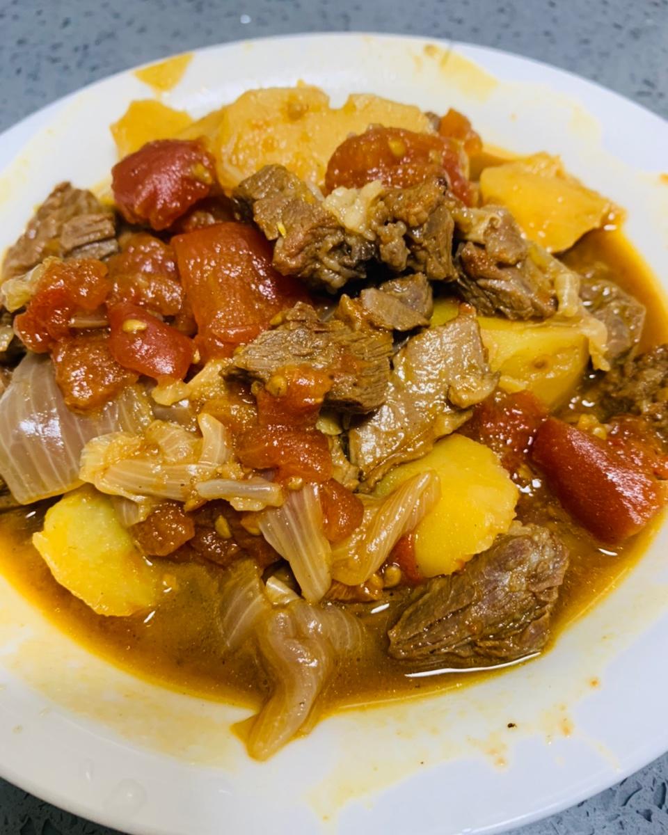 番茄土豆炖牛腩