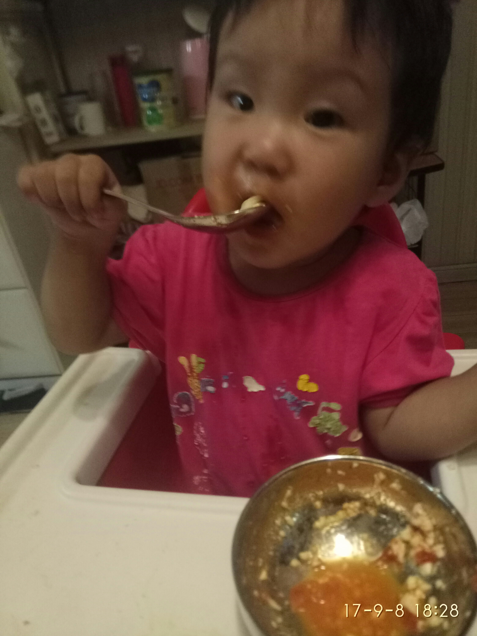 西红柿内酯豆腐，糊弄孩子的两分钟快手菜的做法 步骤6