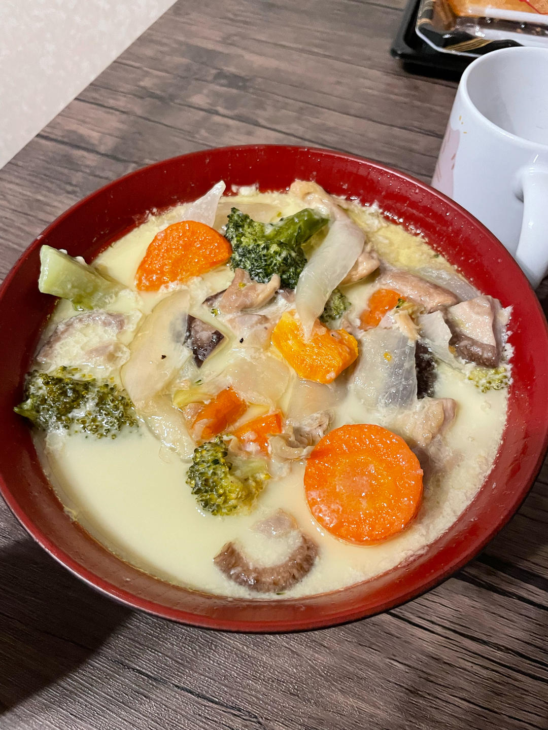 暖暖的日式奶油炖菜