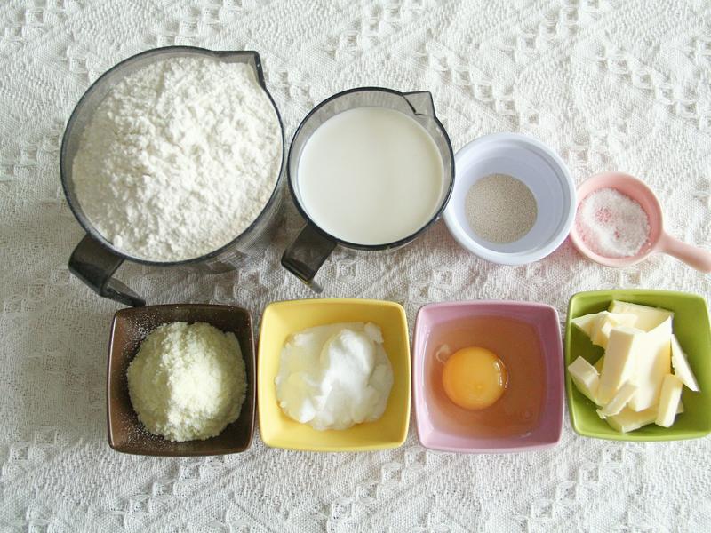 纯奶手撕吐司的做法 步骤1