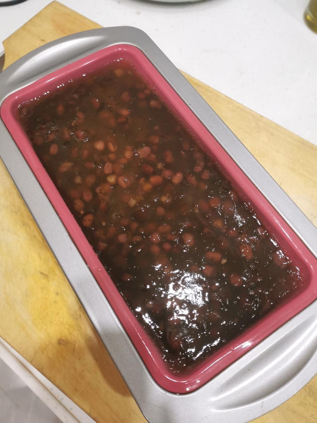 冰晶红豆马蹄糕