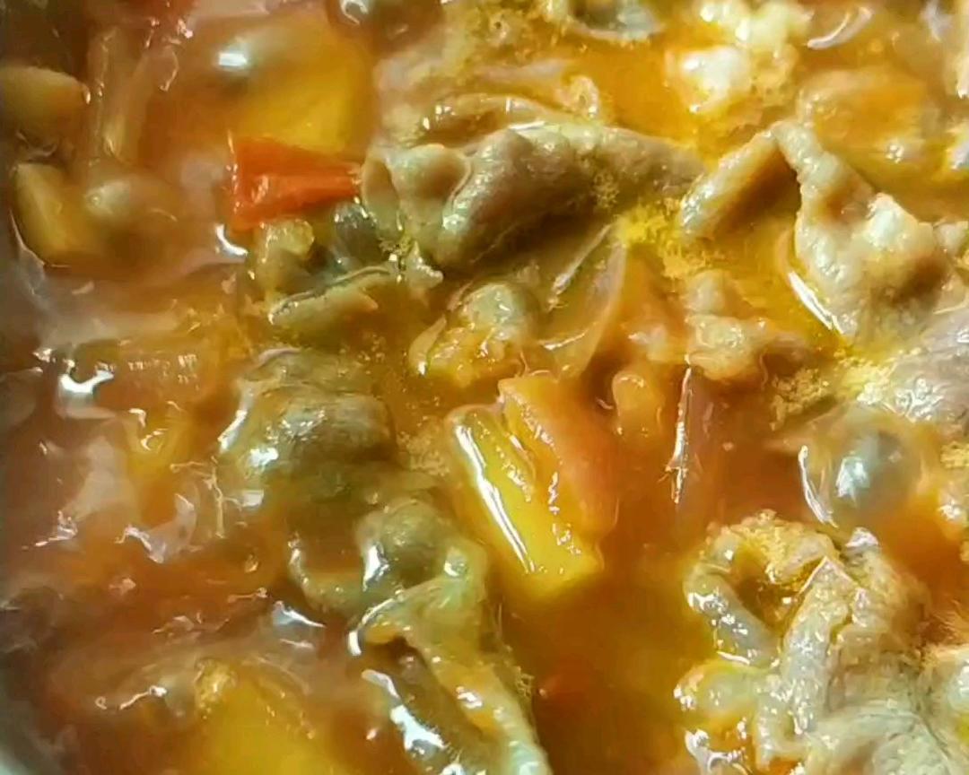 番茄土豆肥牛卷