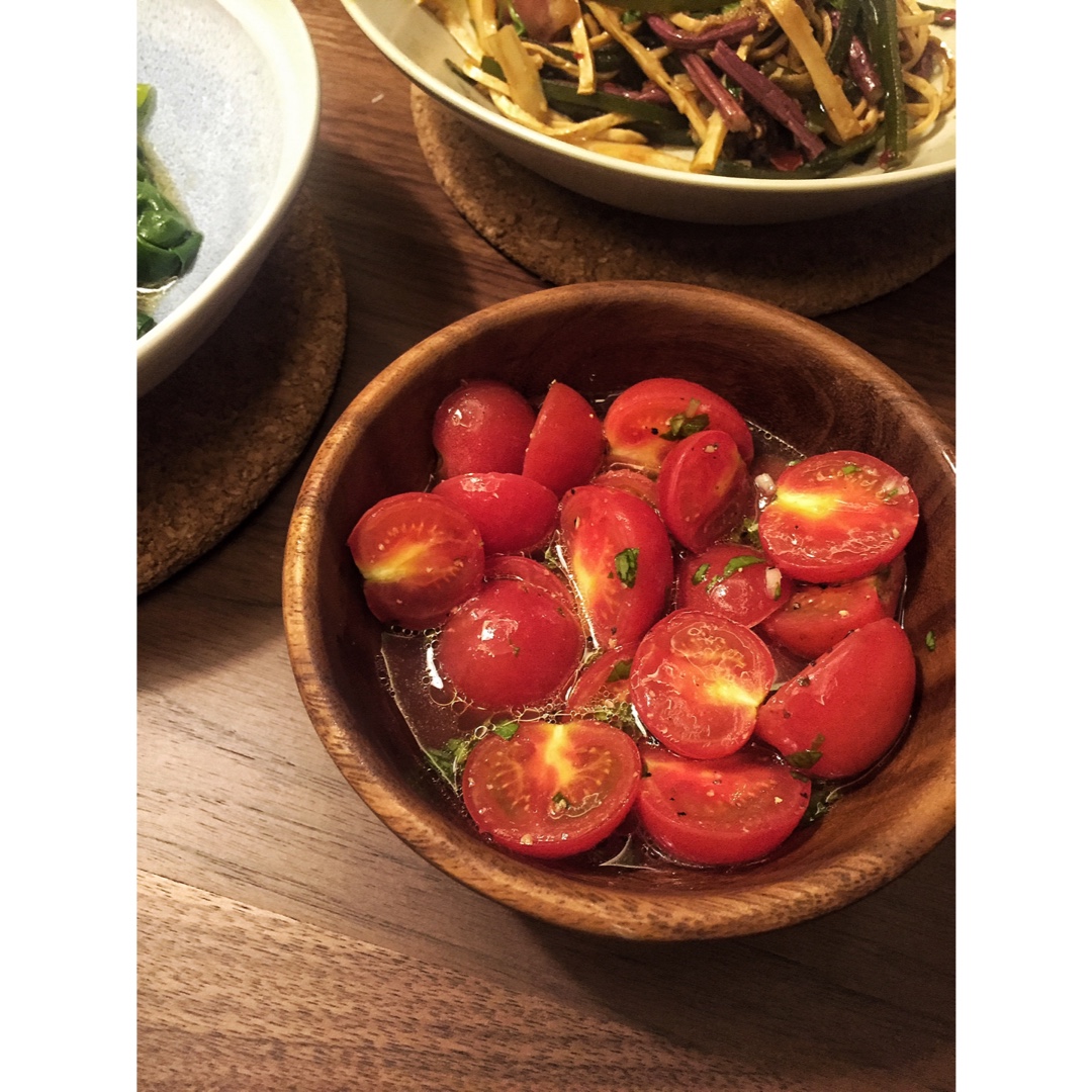 【健康三餐】胃口大开的油醋汁浸番茄