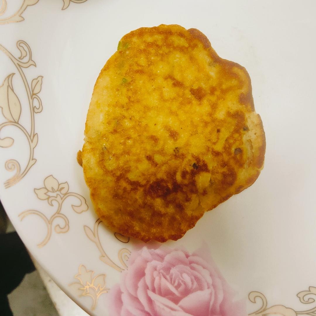 小米粥变身小米饼
