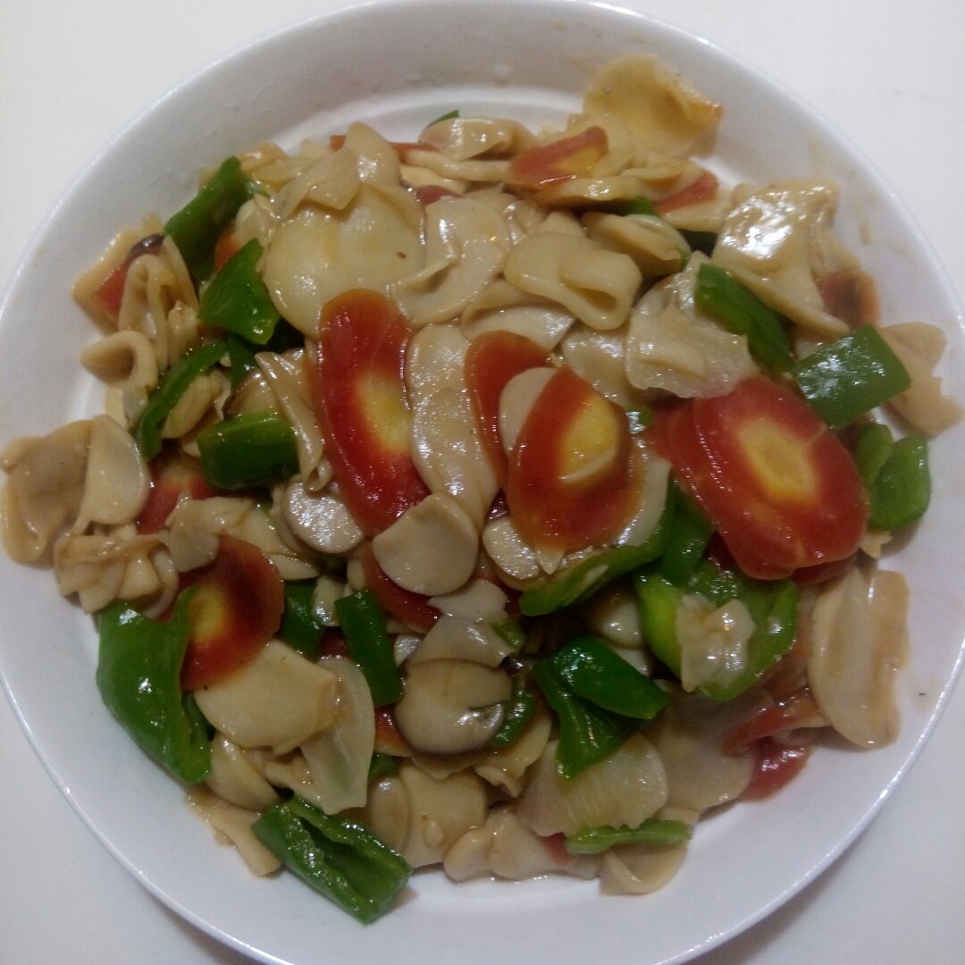 老丁的私房菜-美极杏鲍菇