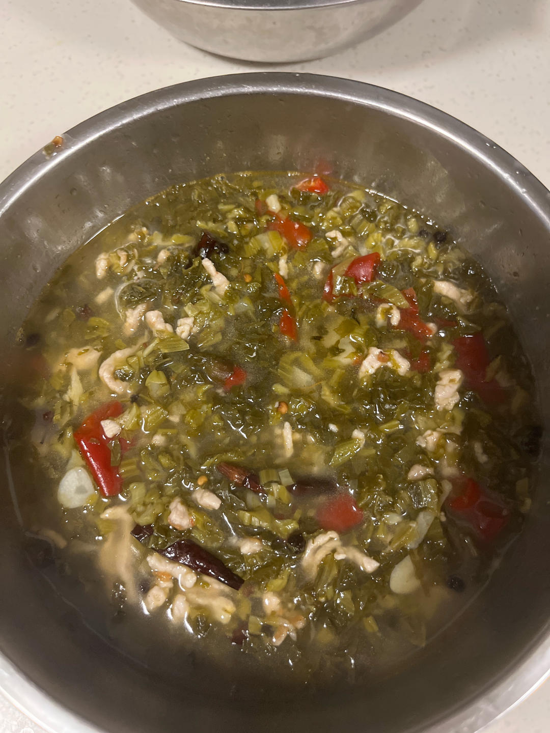 酸菜肉丝米线（独家秘制酸汤）