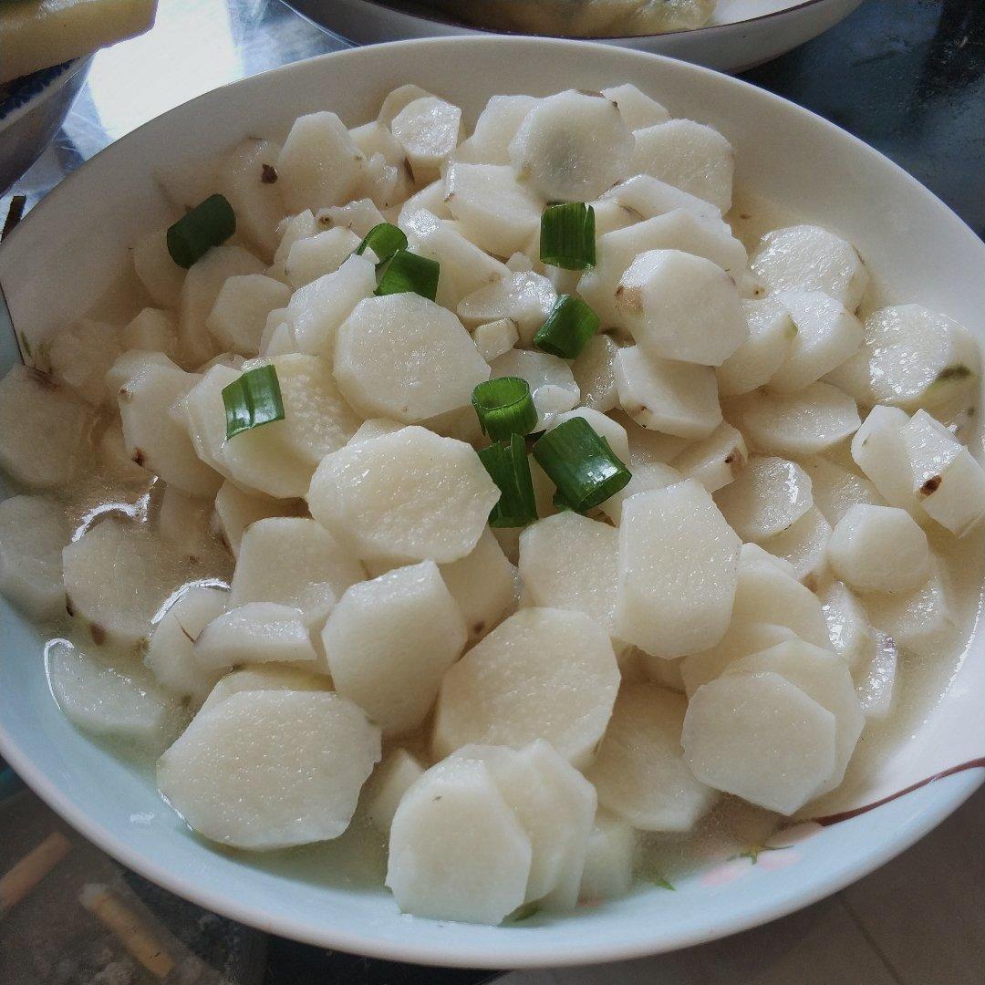 老丁的私房菜-清炒山药
