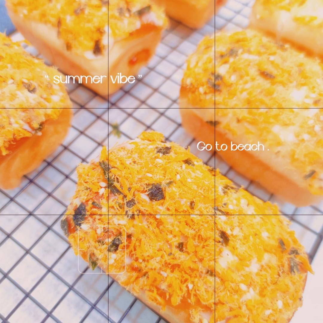 一次成功的豆沙吐司面包