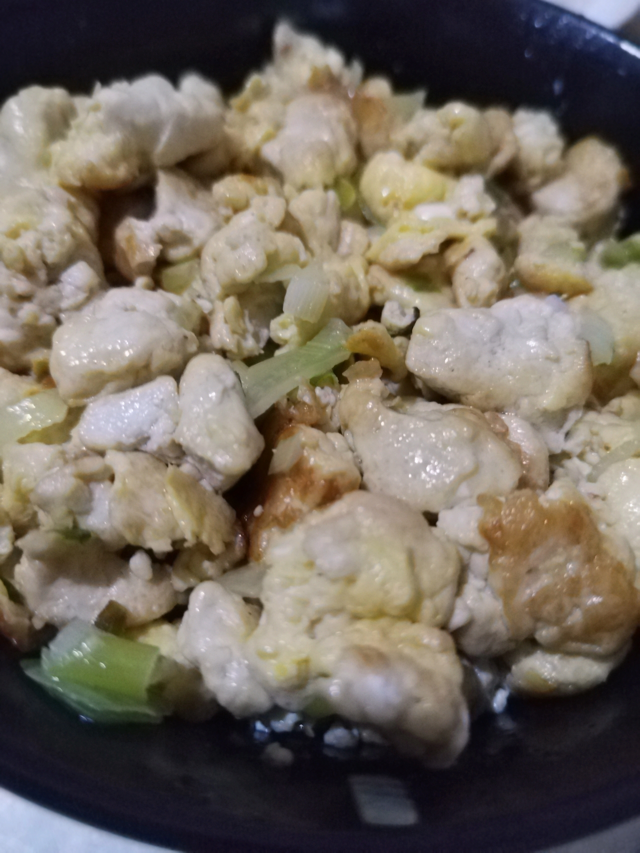 鸡刨豆腐