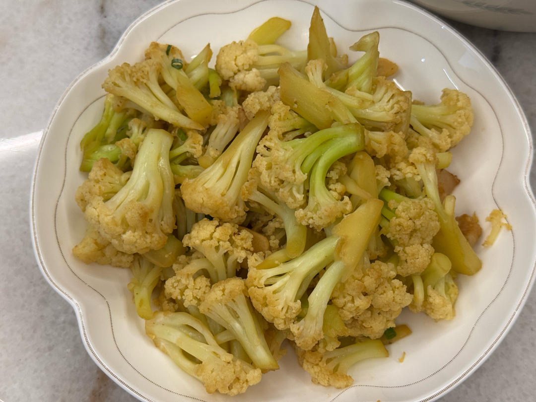 炒花菜