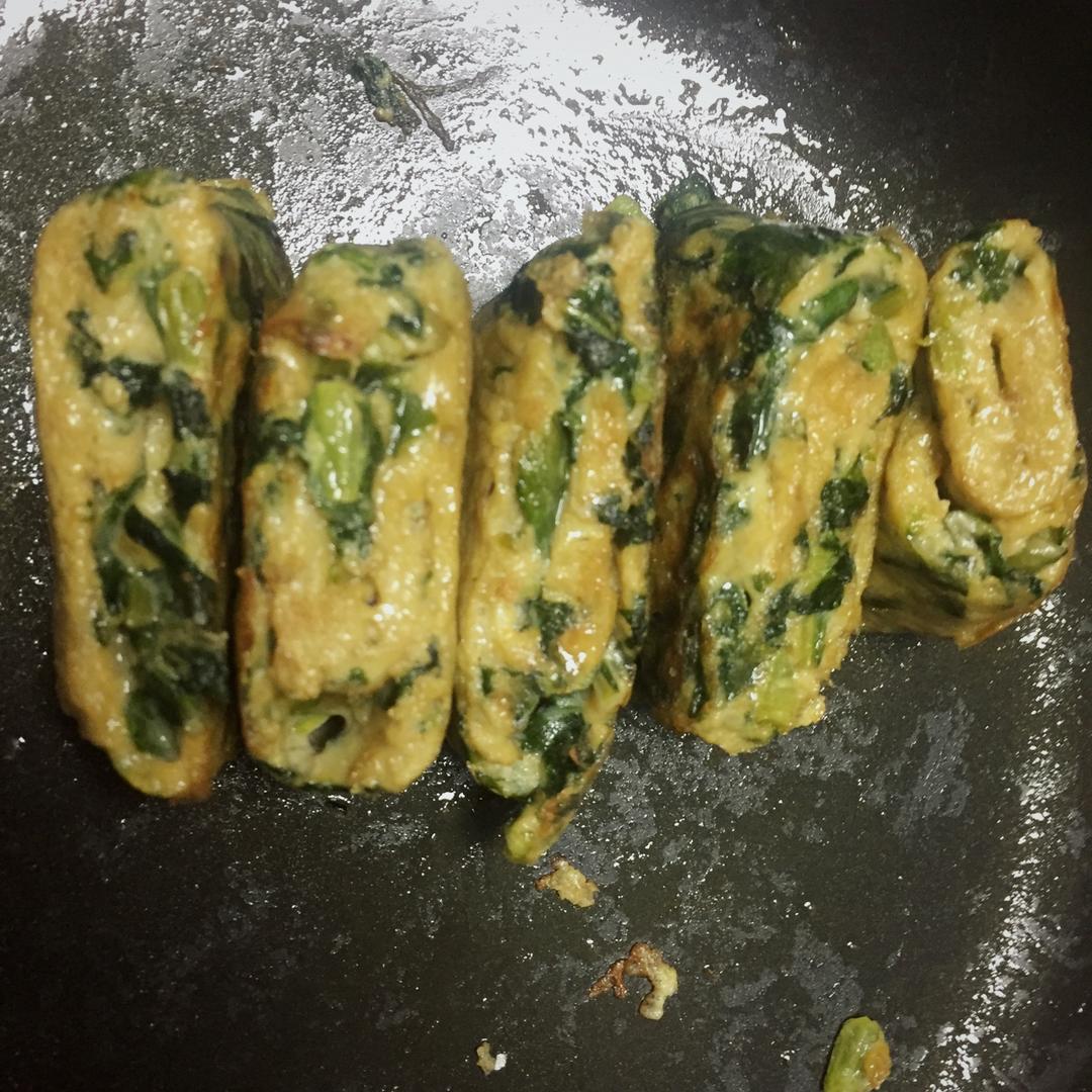 蔬菜厚蛋烧三明治（超详细平底锅做厚蛋烧）