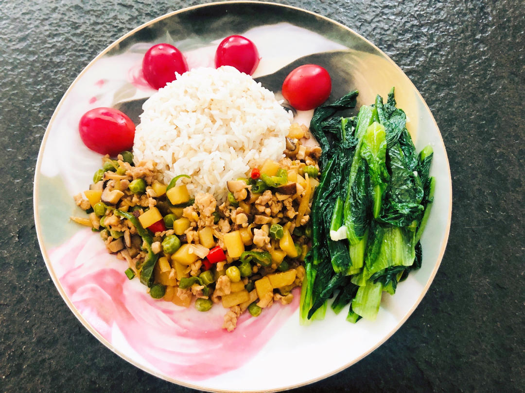 ㊙️香菇土豆肉沫拌饭❗️比外卖还好吃