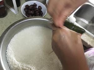 金丝小枣蜜豆粽子的做法 步骤12