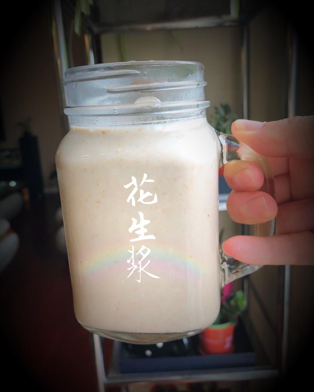 原味纯花生浆（用果汁机、搅拌机、料理机也可以打豆浆）