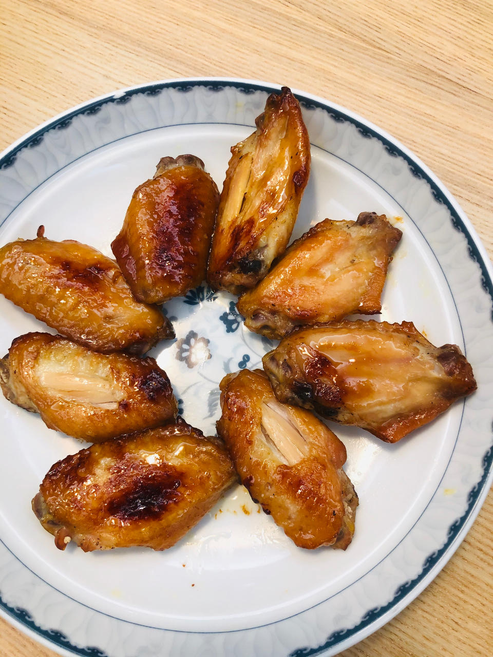 蜜汁蒜香烤鸡翅