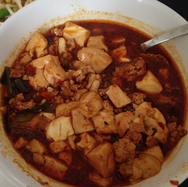 家常红烧肉末豆腐