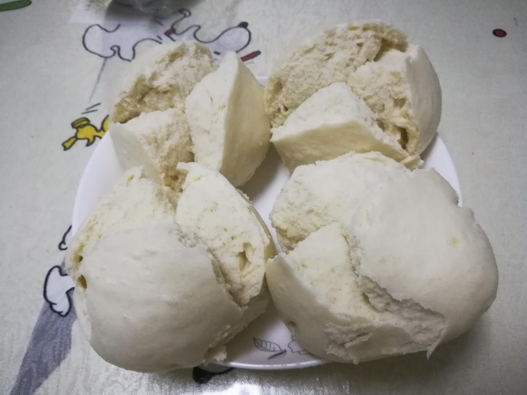 酒酿开花大馒头