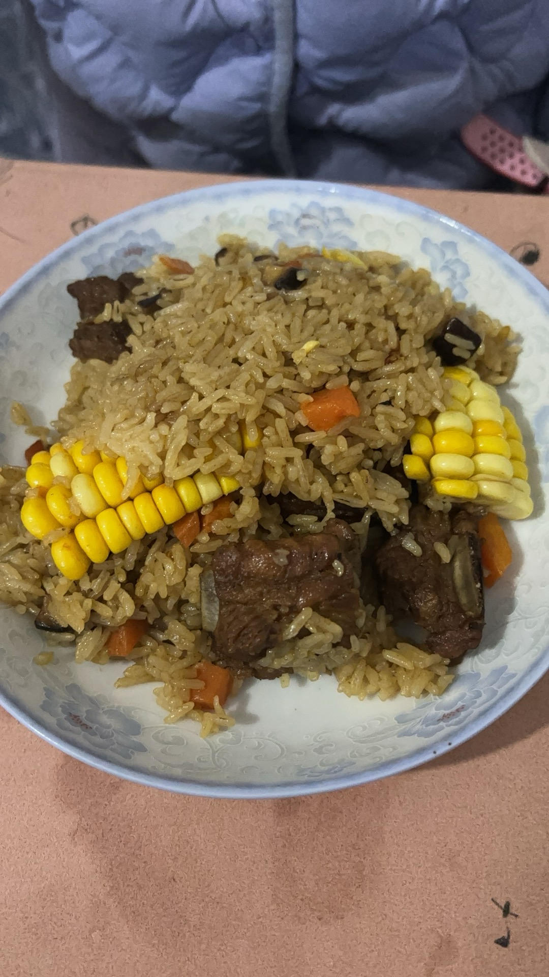 电饭煲排骨焖饭‼️米饭粒粒分明，咸香入味，超级好吃