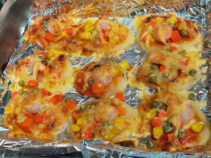 被惊艳到❗️一口爱上❗️土豆也能做出迷你披萨