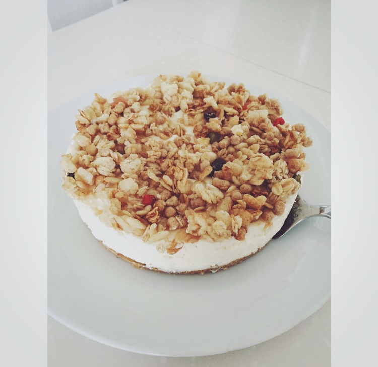 不用烘焙的杏仁芝士蛋糕 Cheese cake