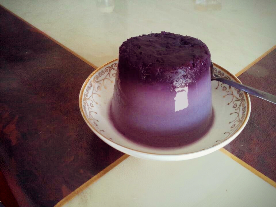 趁着青春吃吃吃做的水晶玫瑰布丁