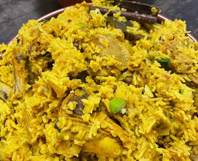 Chicken biryani rice 印度香饭
