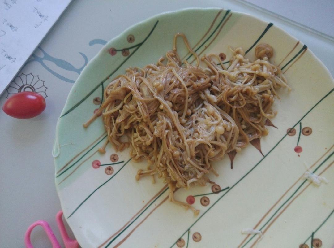 孜然金针菇