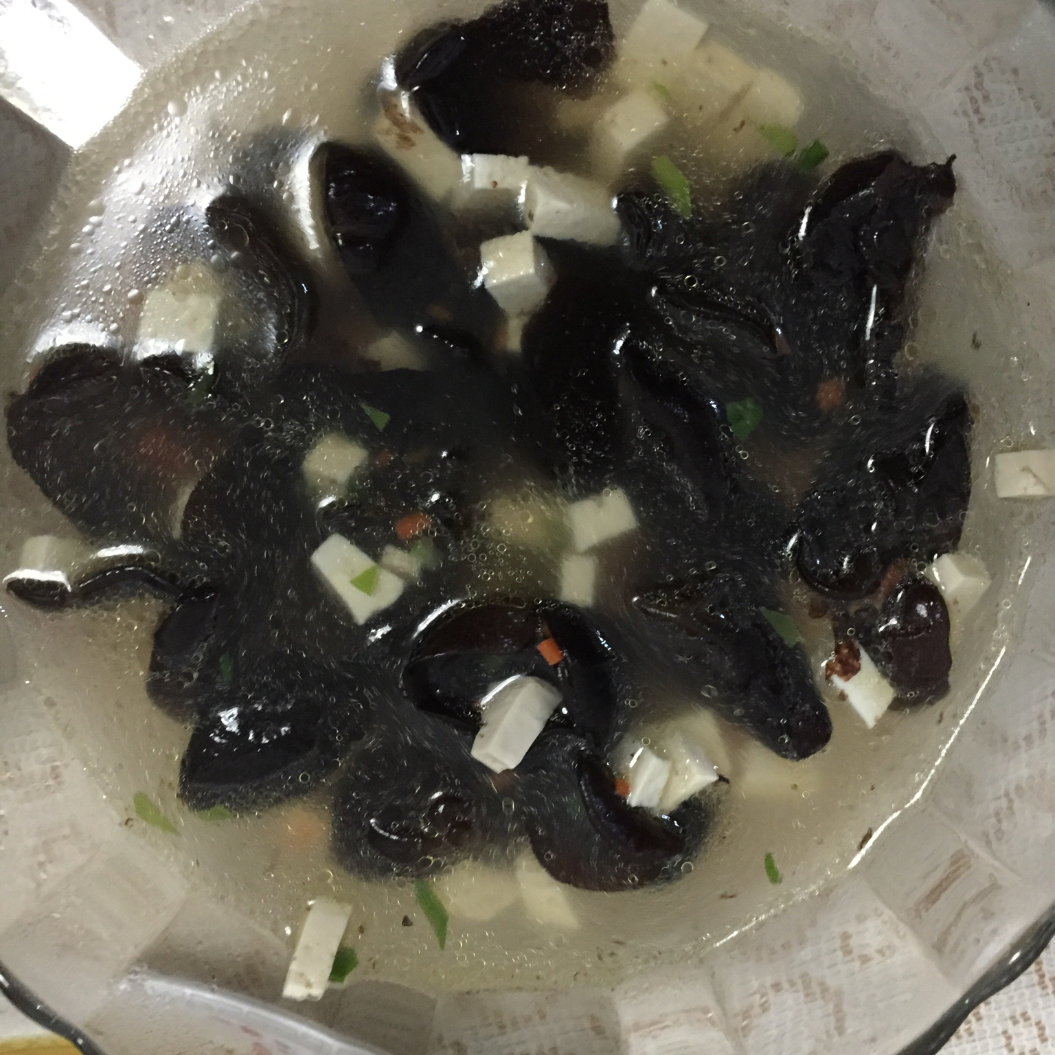 排毒木耳豆腐羹