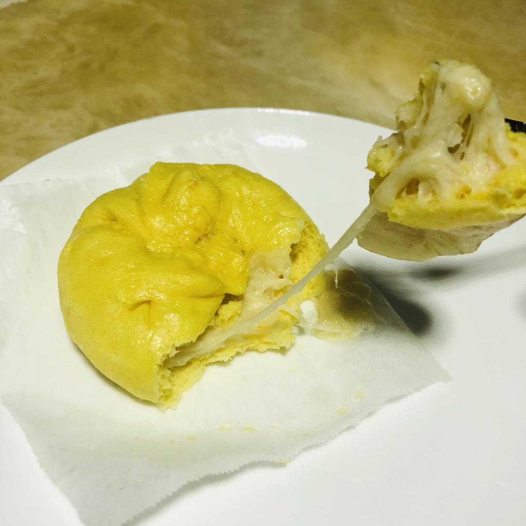 会拉丝的南瓜番薯芝士包的做法