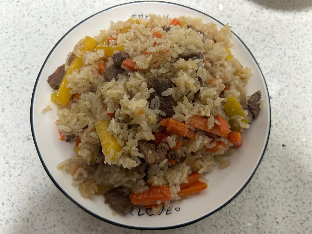 新疆牛肉抓饭电饭锅版（萝卜多多款）