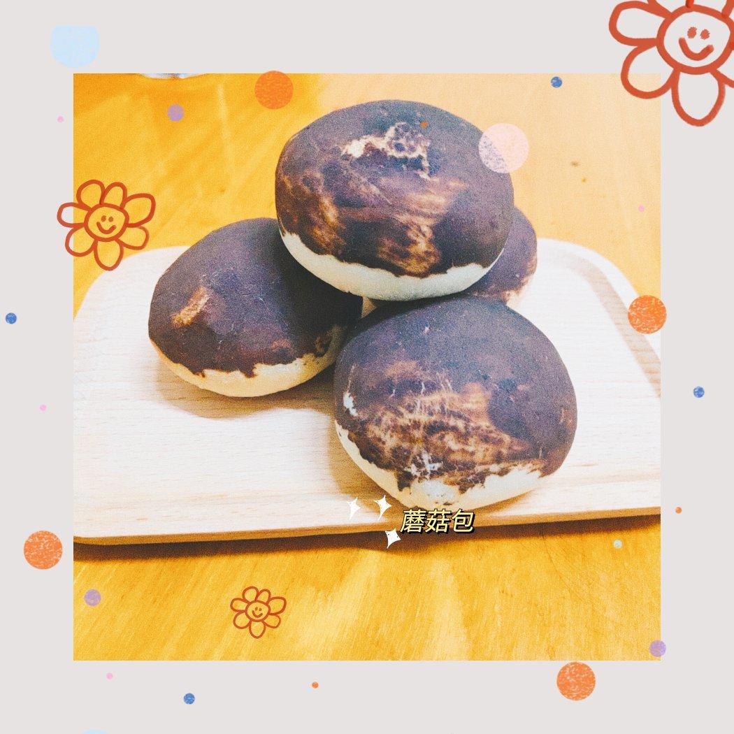 蘑菇豆沙包