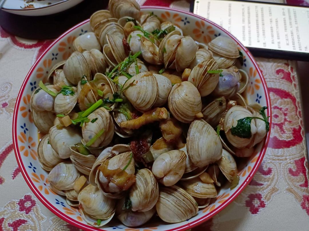 家常版——辣炒黄蚬子