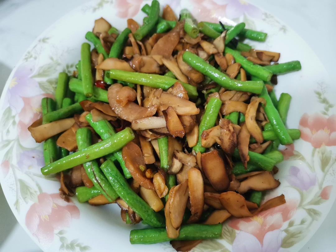 蚝油香菇豆角