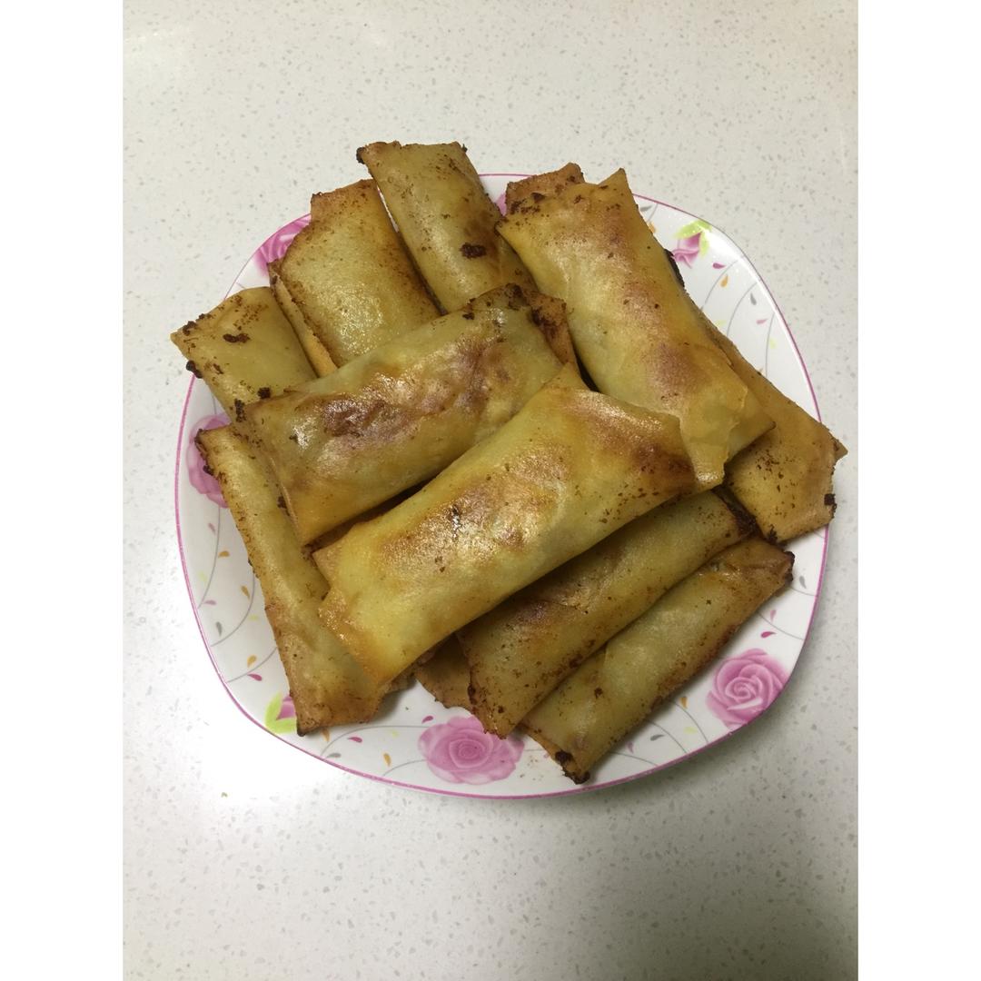 韭黄春卷
