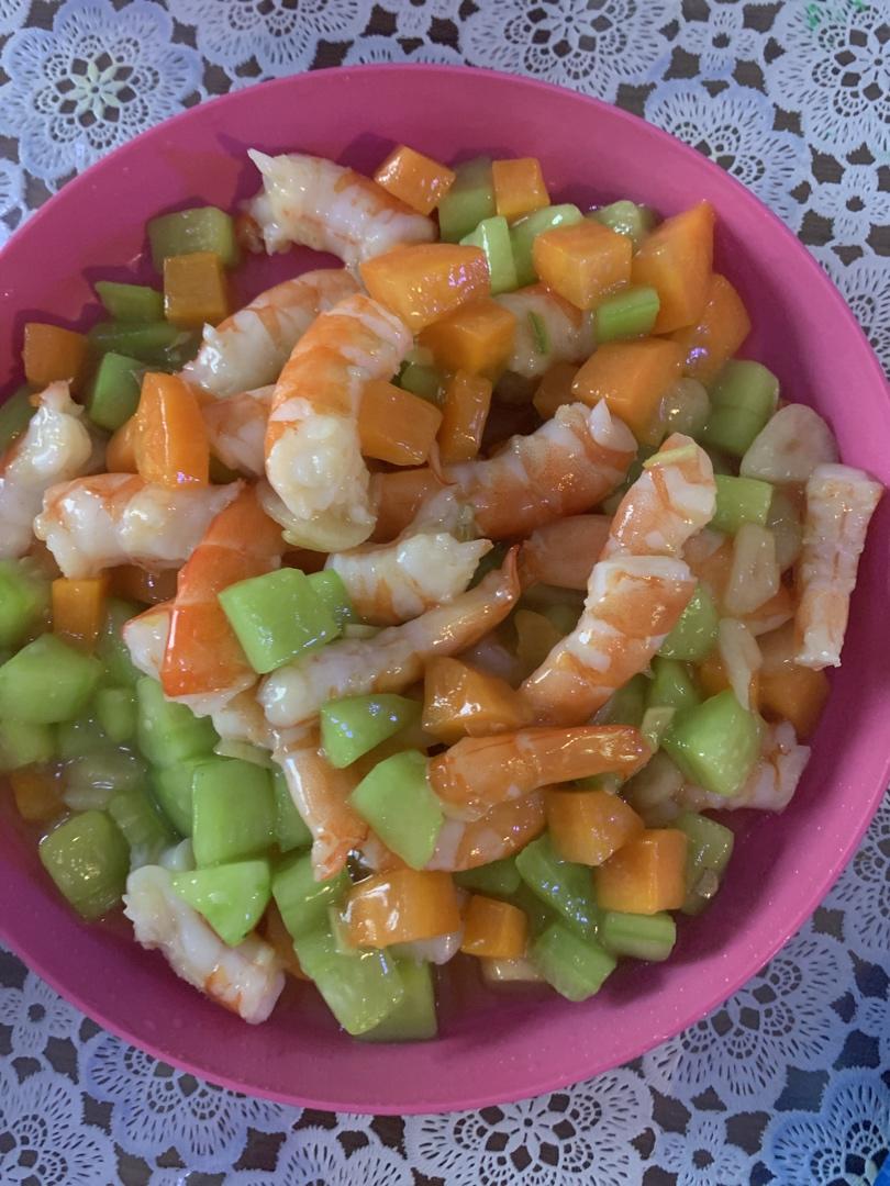简单的清炒虾仁，非常适合拌饭