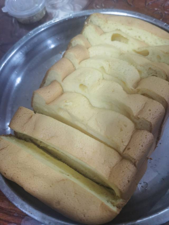 ACA面包机版戚风蛋糕