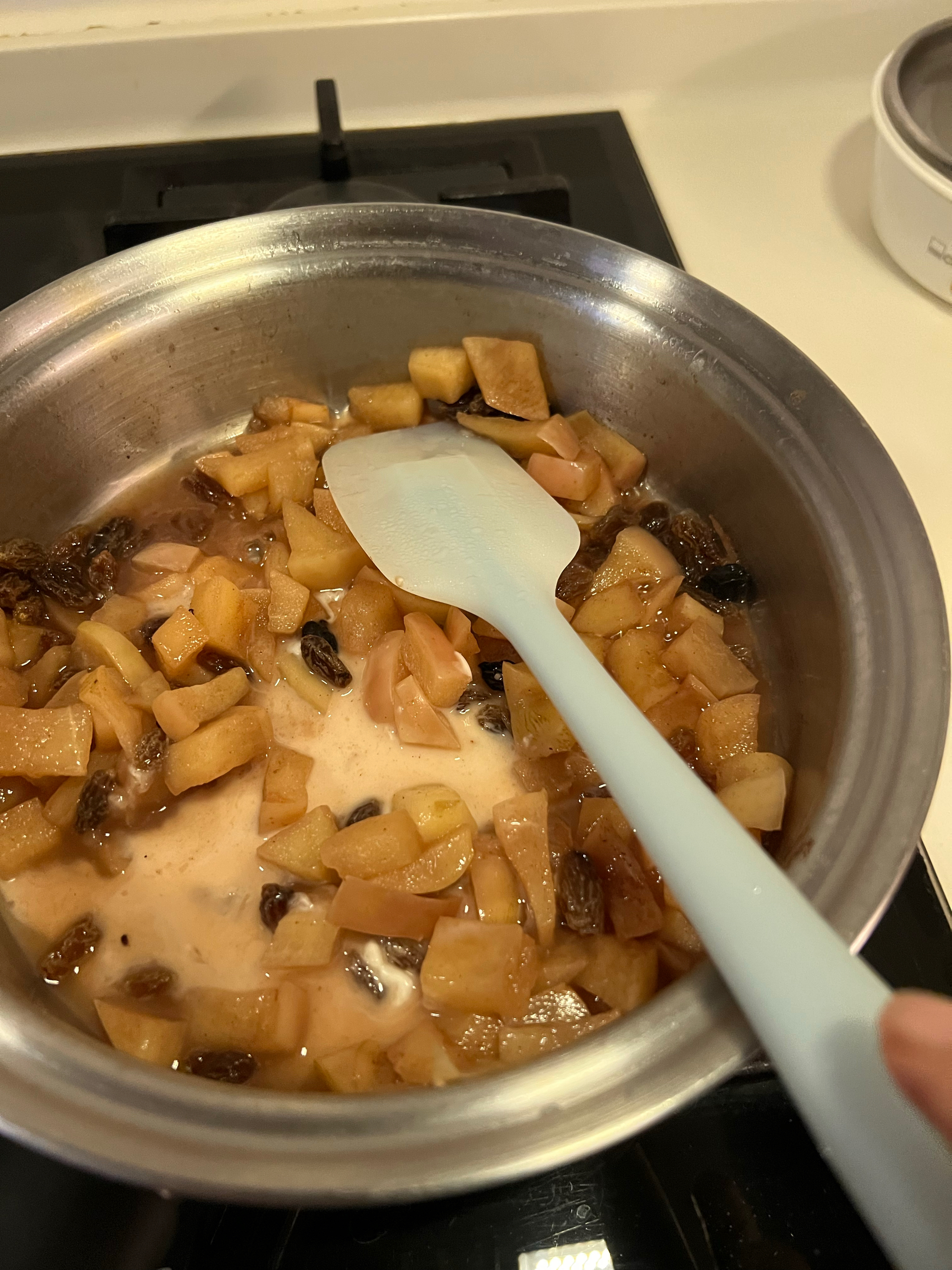 燕麦肉桂苹果派 Oats Cinnamon Apple Pie （无糖无油）的做法 步骤5