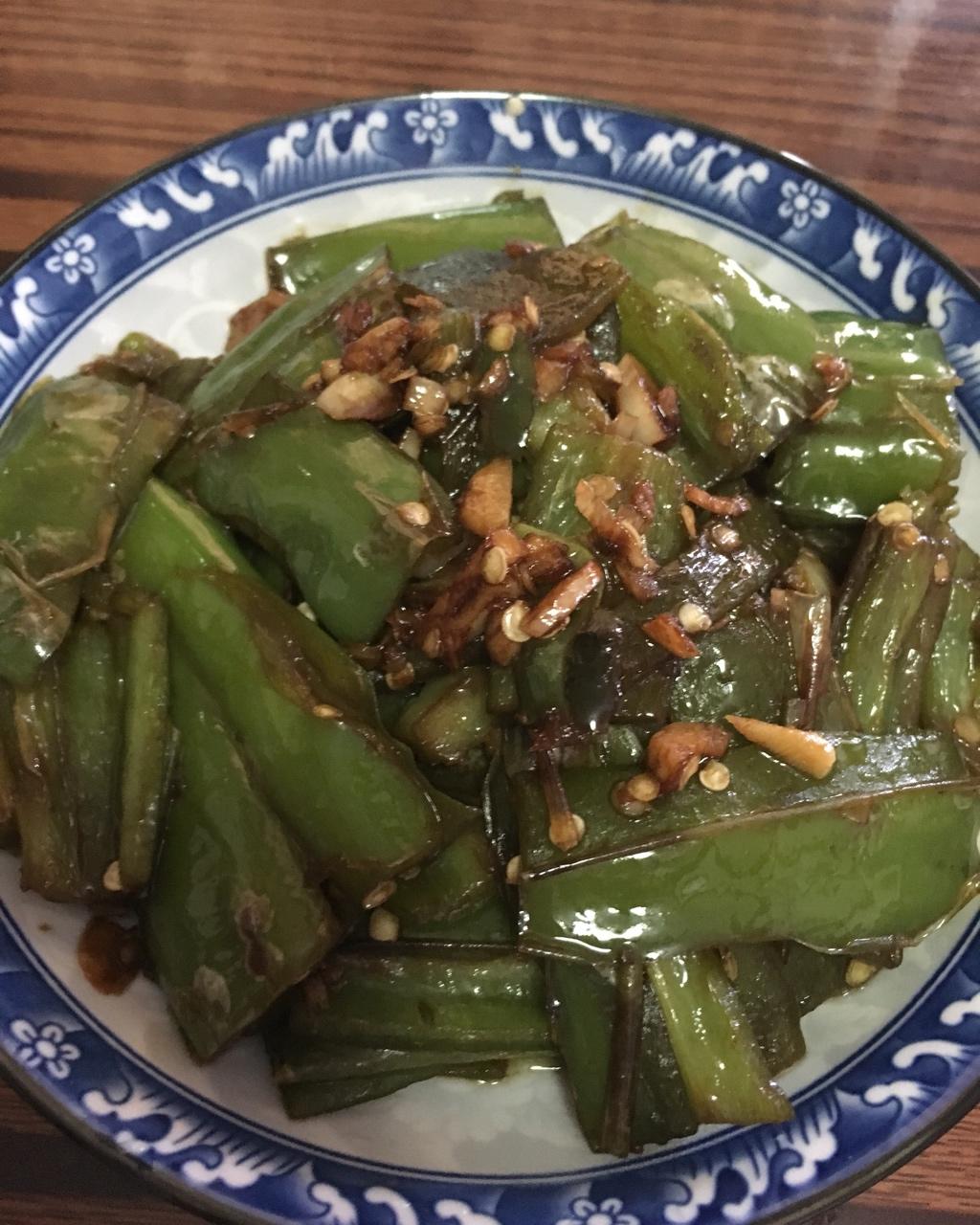 烧虎皮椒
