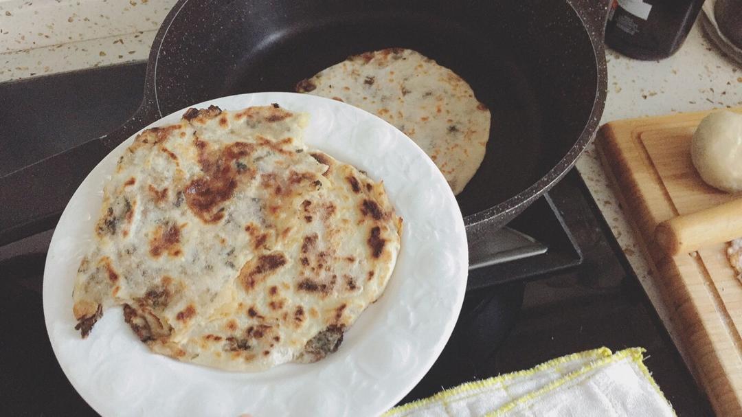 梅干菜猪肉烧饼