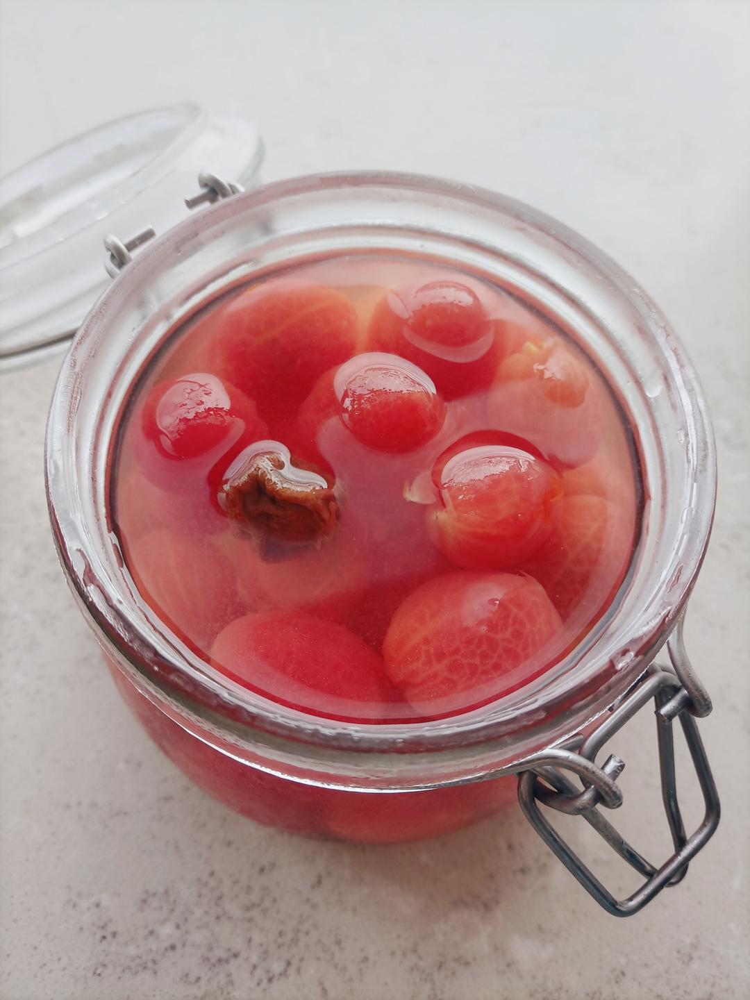 梅子汁渍小番茄