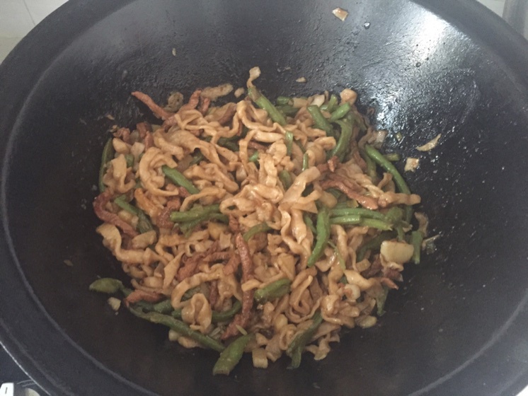 豆角焖面